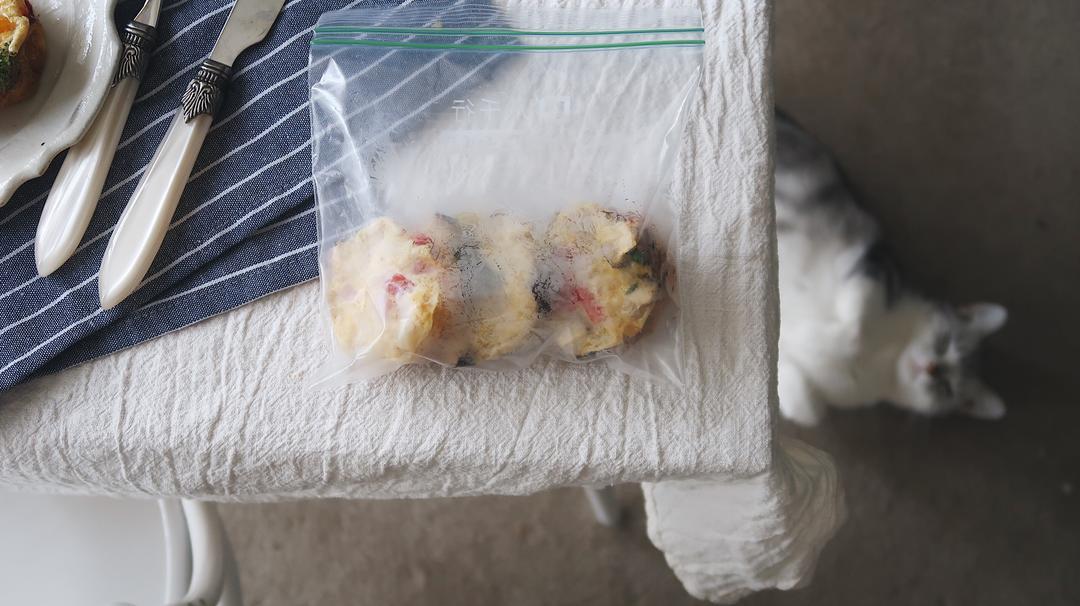 快手早餐蔬菜烘蛋miffin的做法 步骤8