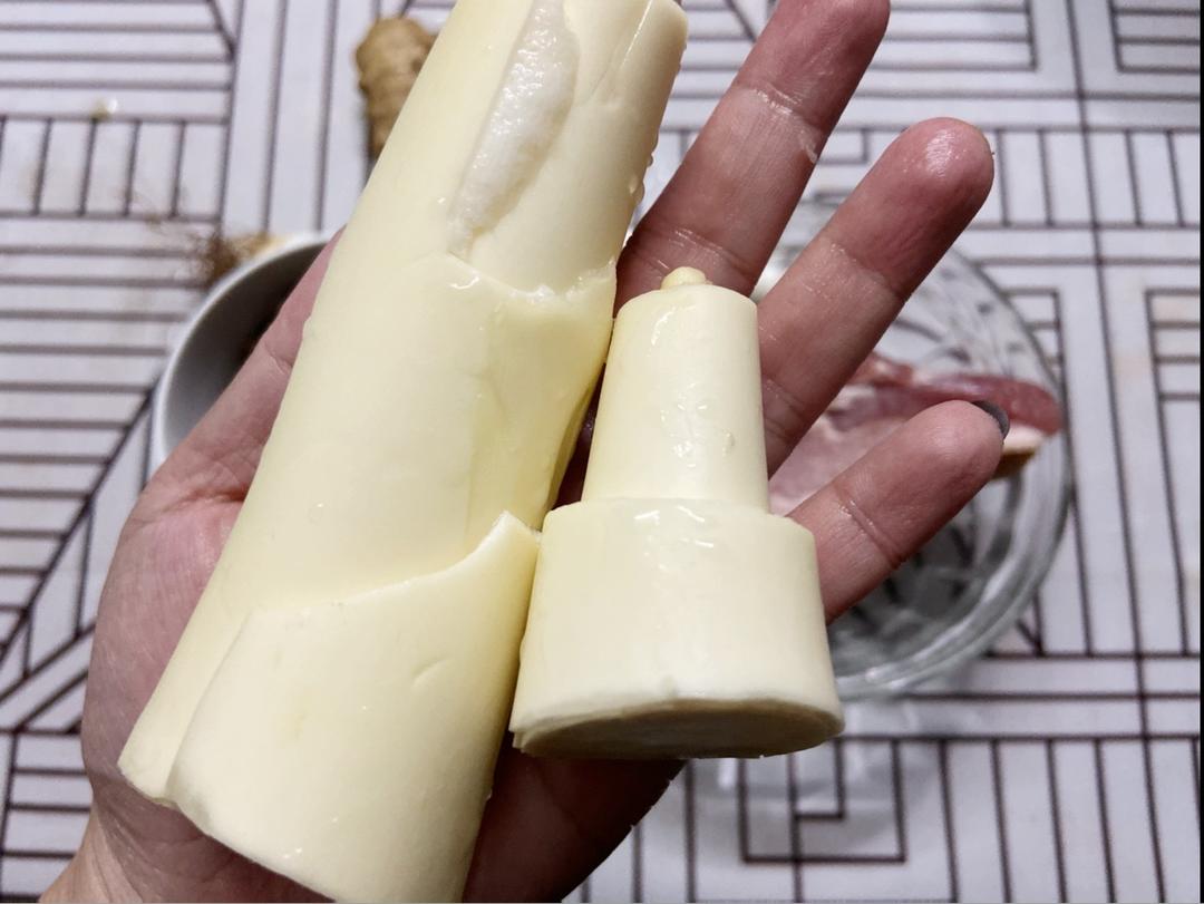 笋尖老咸菜蒸烧白(重庆特色)的做法 步骤4