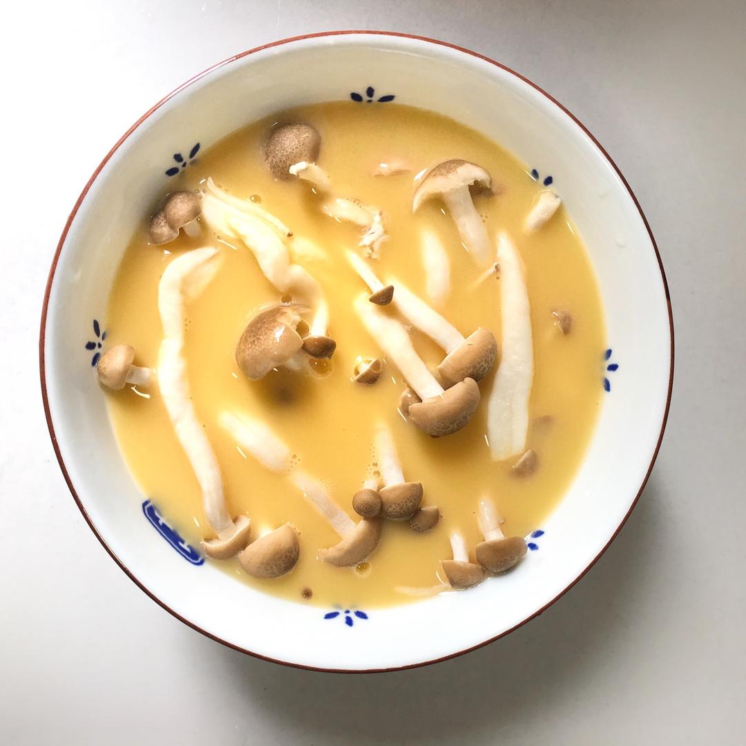 蟹味菇炖蛋