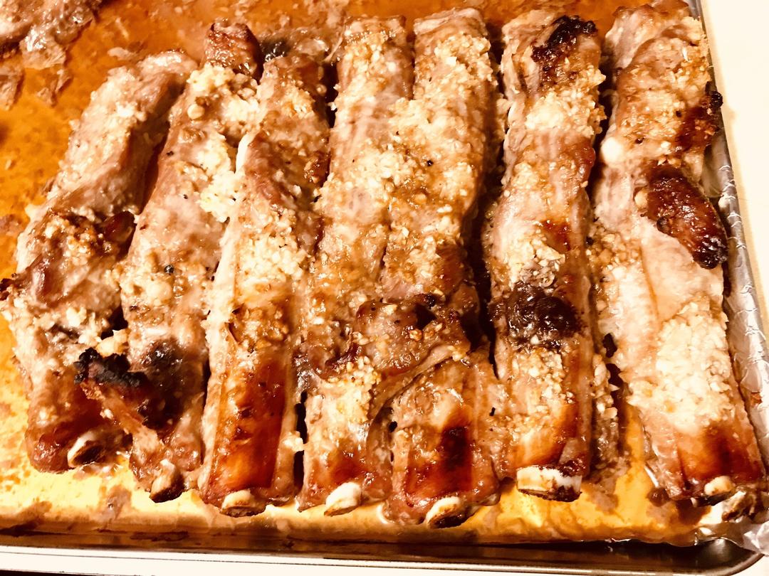 金牌蒜香骨(非油炸,烤箱版)