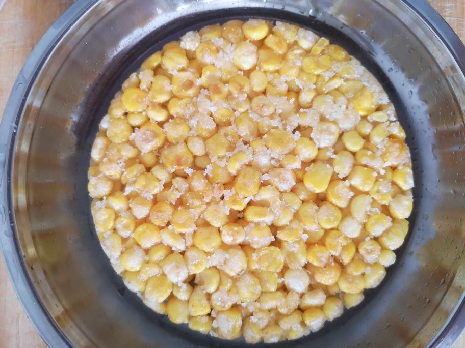 一人食——黄金玉米烙的做法 步骤9