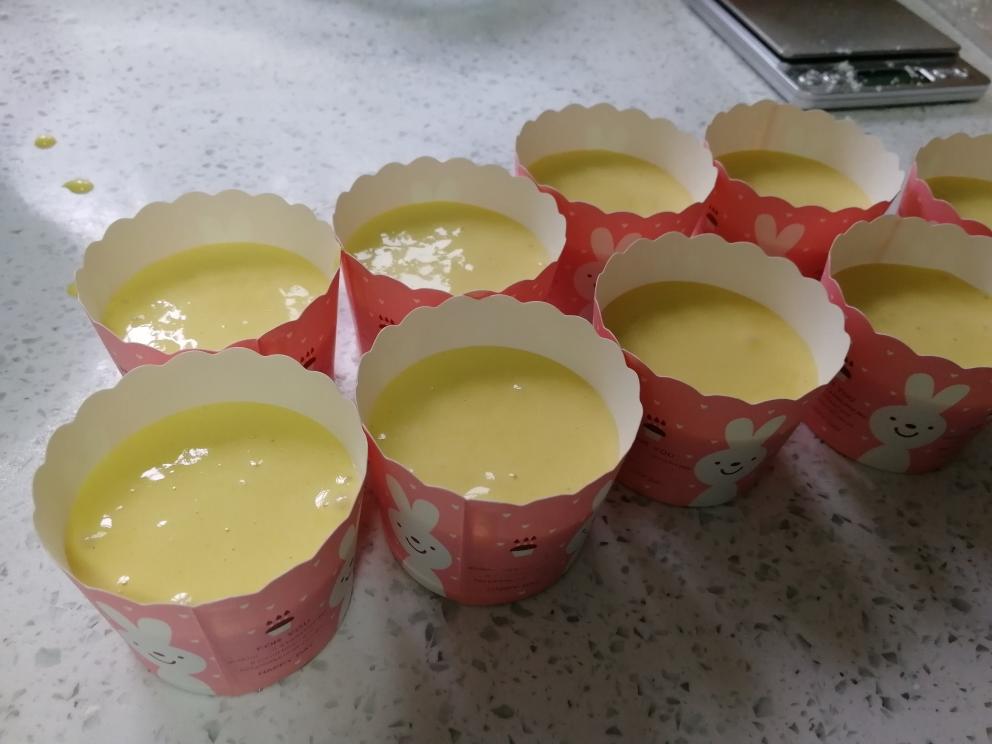 无油纸杯蛋糕鸡蛋糕