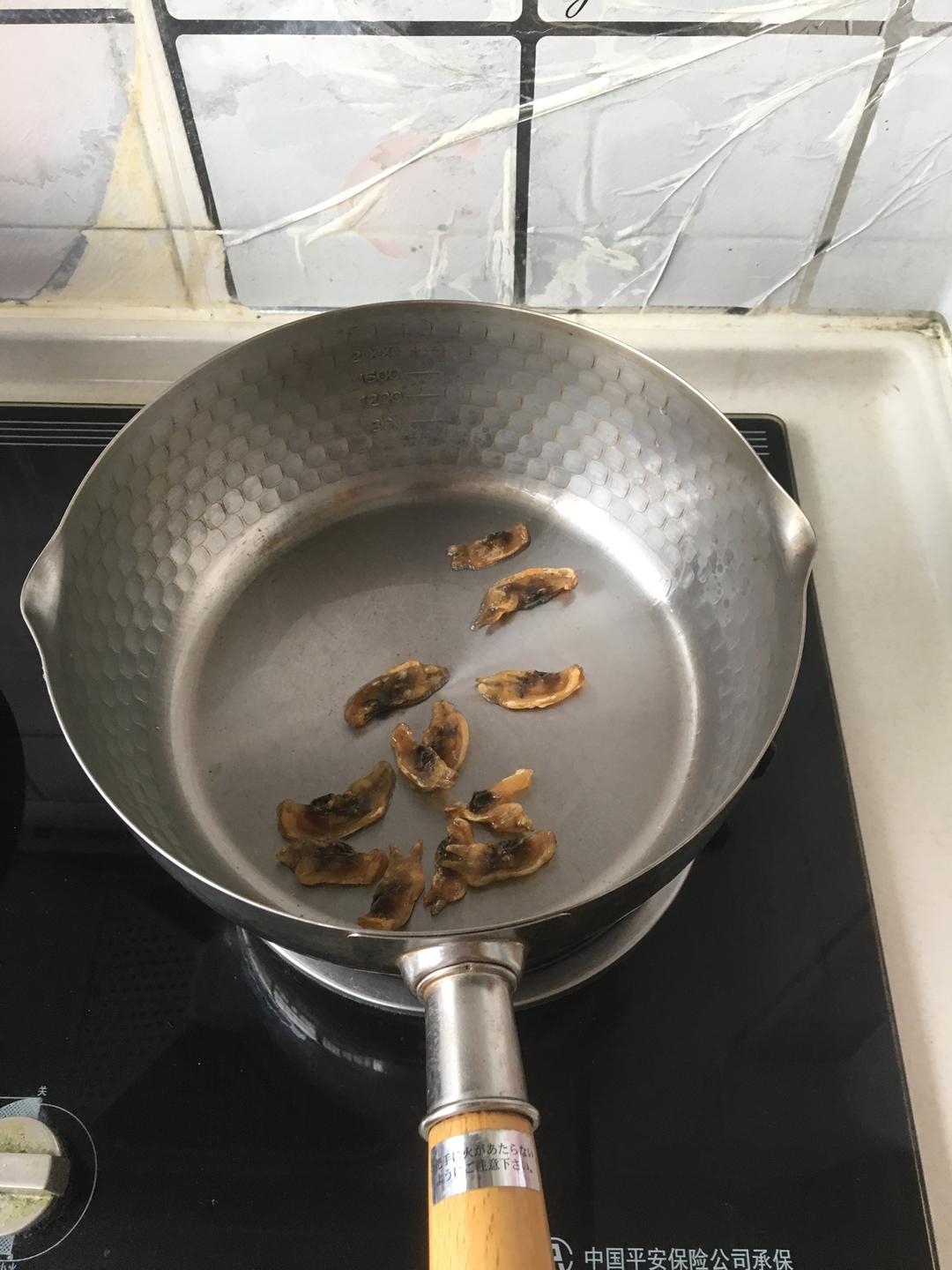 蛏干紫菜蛋汤