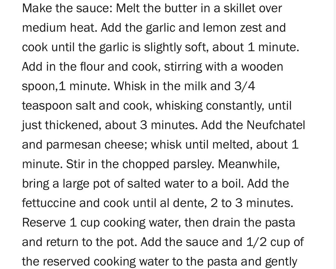 Low-calorie creamy fettuccine的做法 步骤3