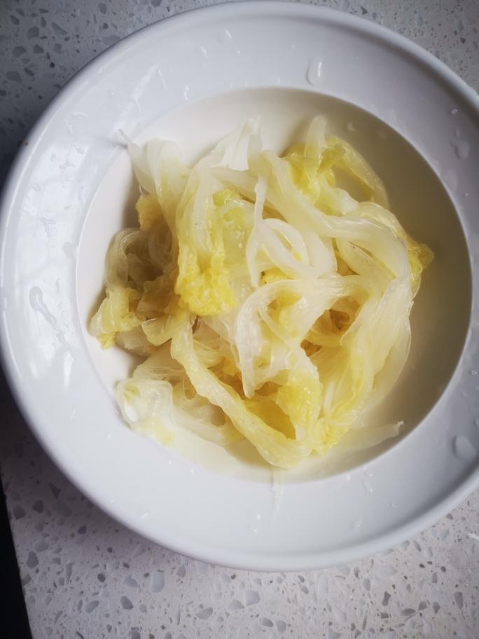 凉拌大白菜的做法 步骤1