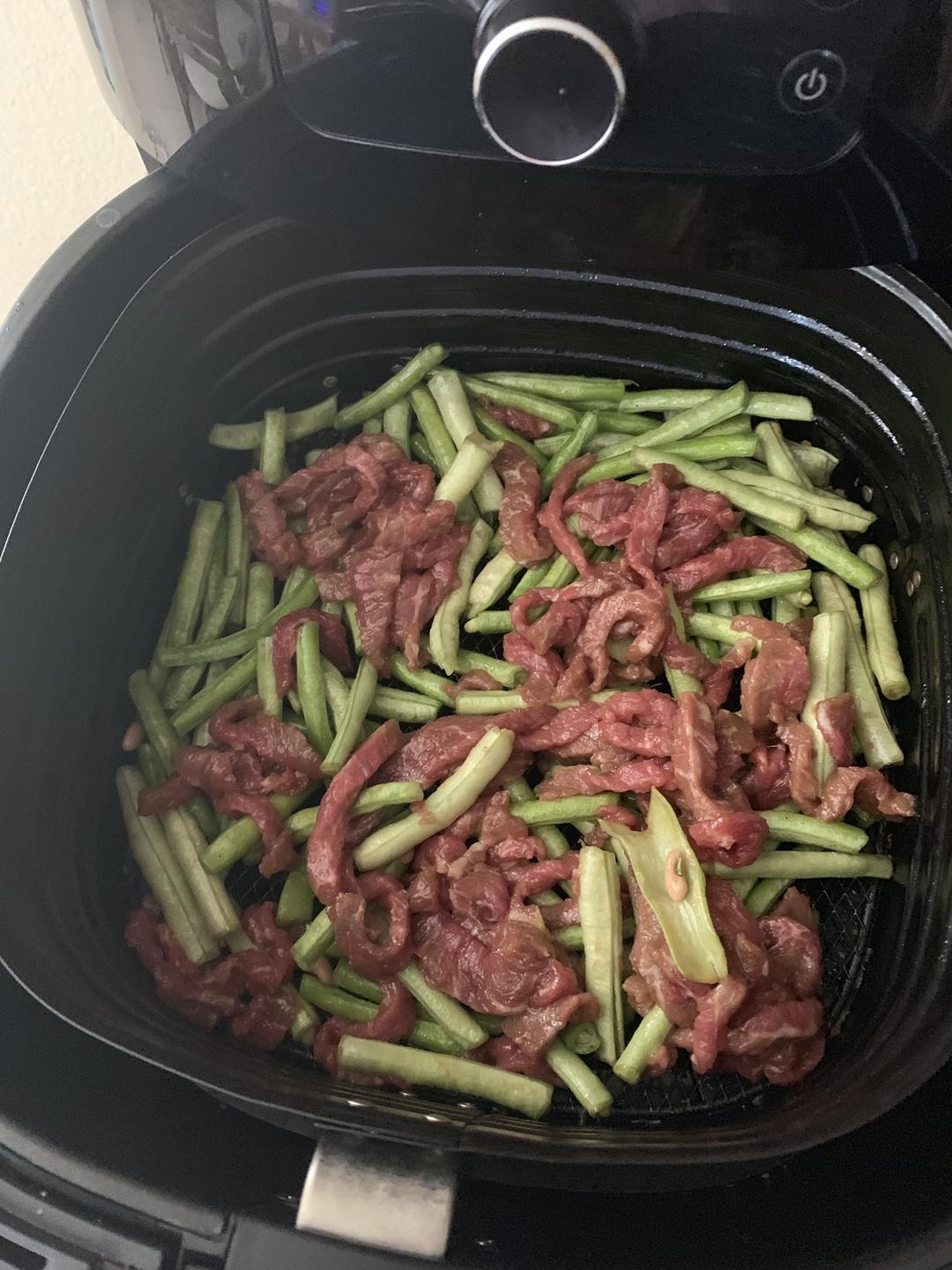 飞利浦空气炸锅牛肉闷缸豆(快手餐)新手不败料理的做法 步骤6