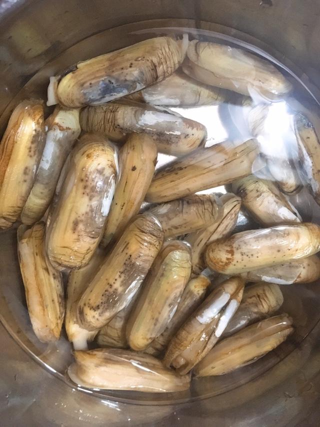 盐烤蛏子