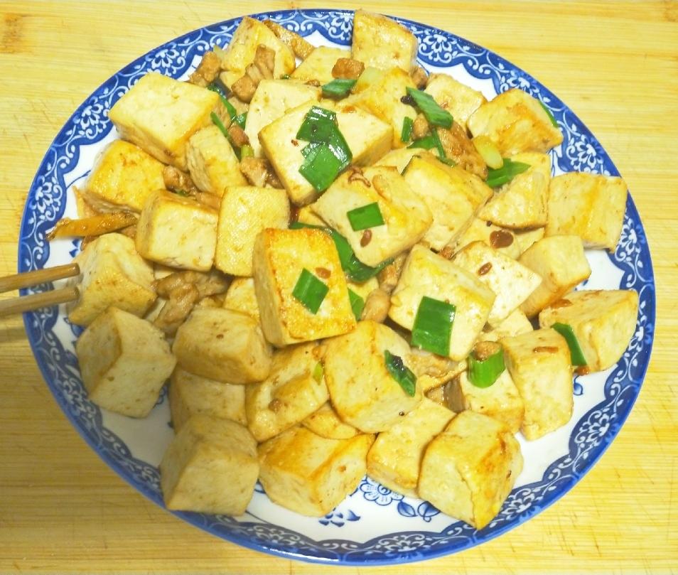 家常炒豆腐