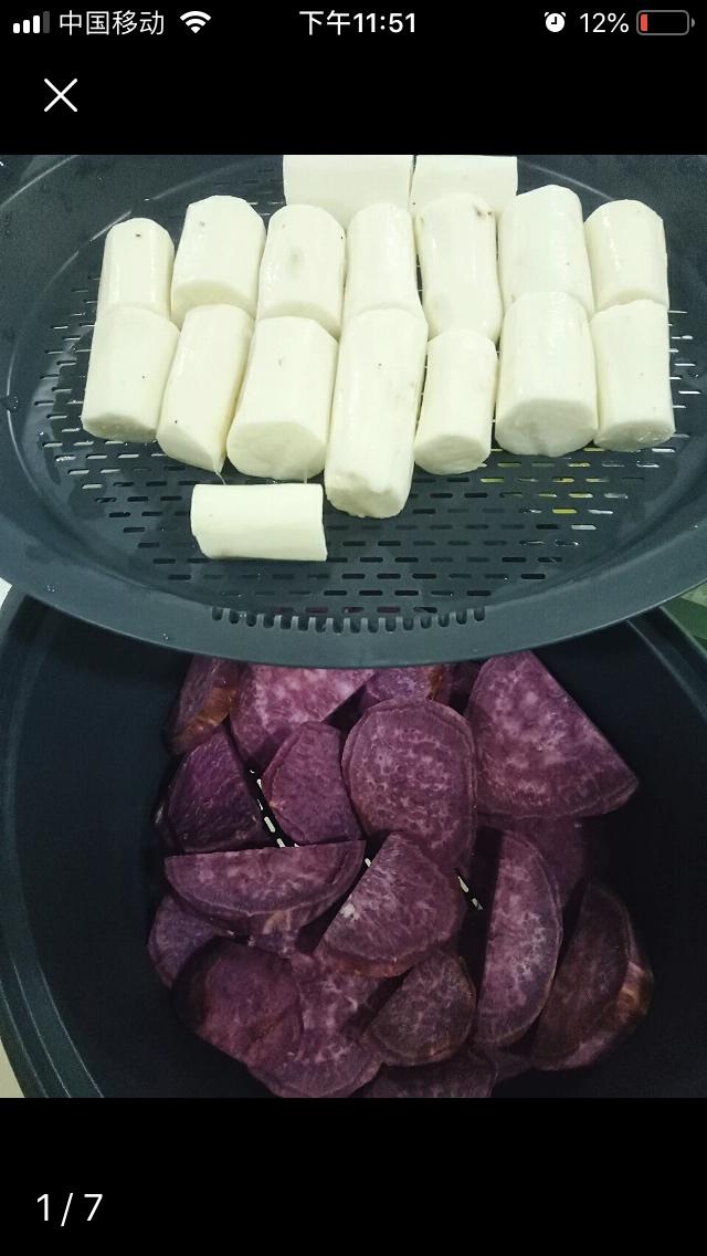 夏日甜品之山药&紫薯冰激凌