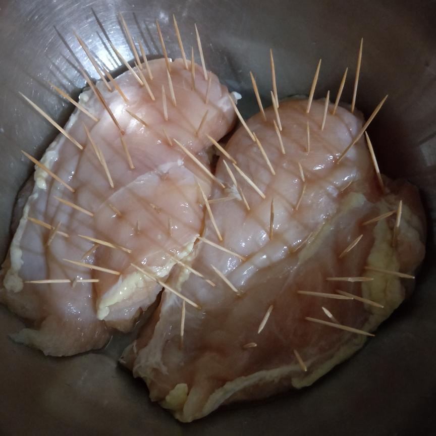 减脂烤鸡胸肉