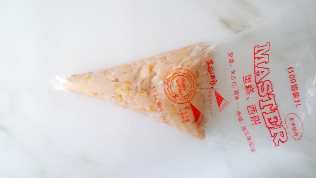 11M+Q弹细腻的鲜虾猪肉玉米肠:宝宝辅食营养食谱菜谱