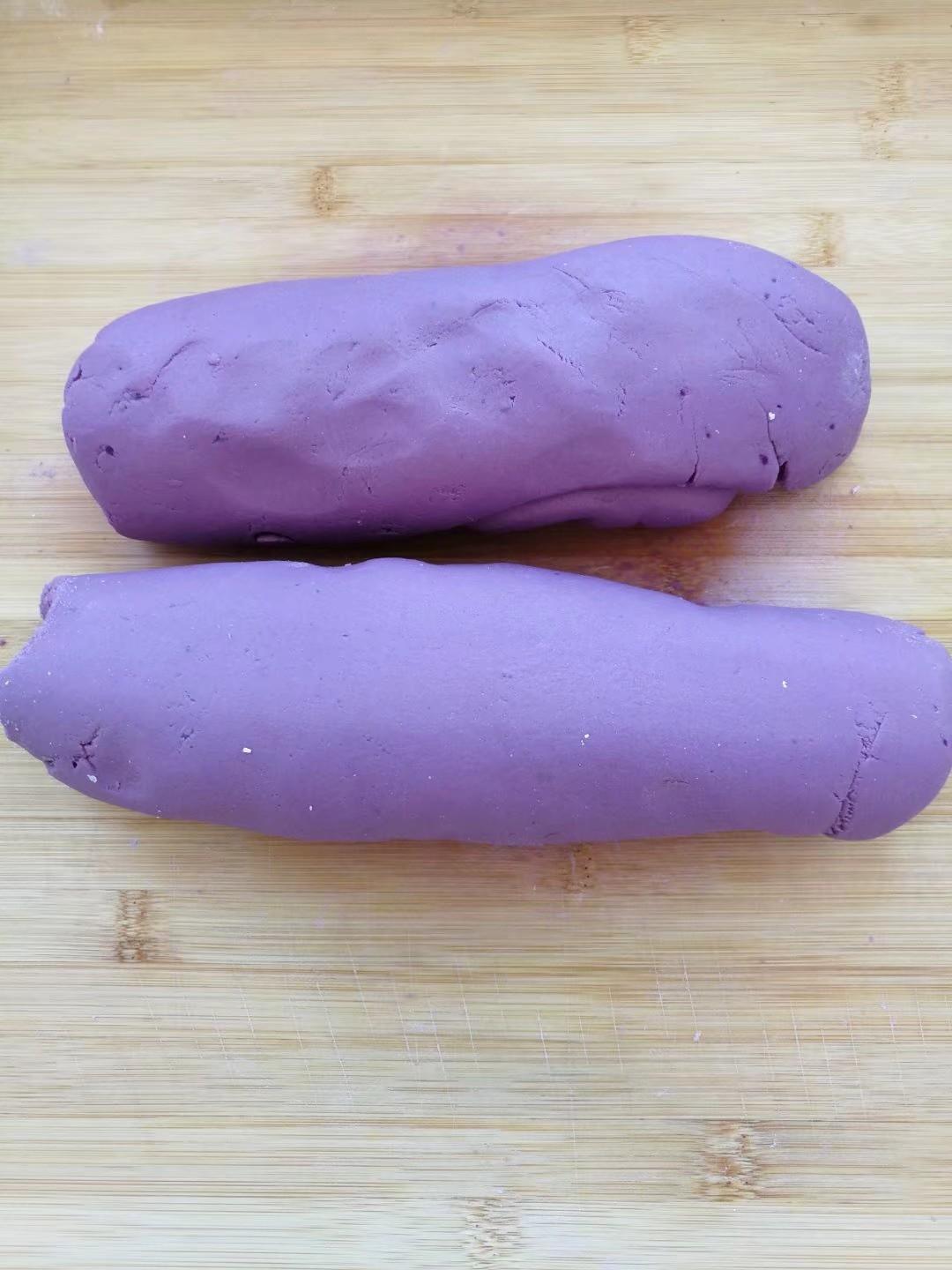 紫薯糯米饼