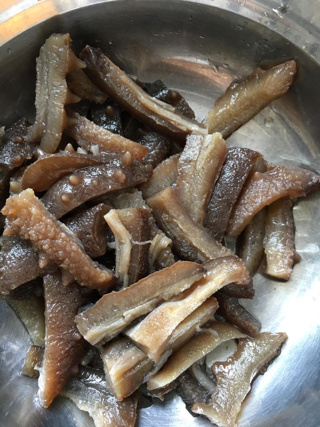 家常葱炒海参