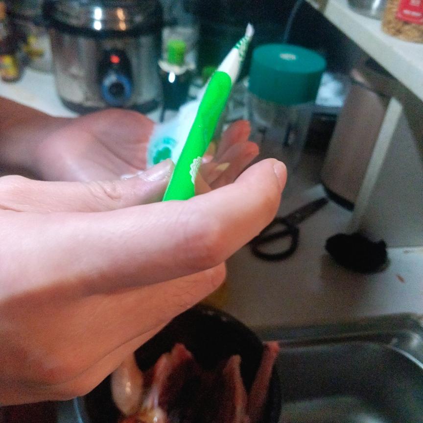 来一只美味荔枝皮烤土鸡