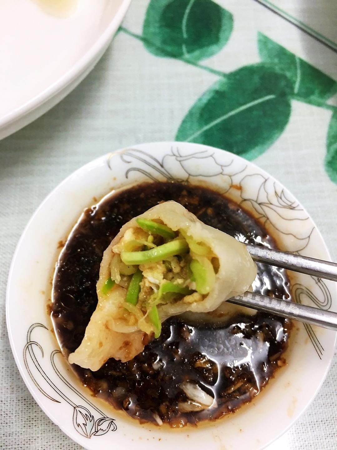西葫芦鸡蛋饺子