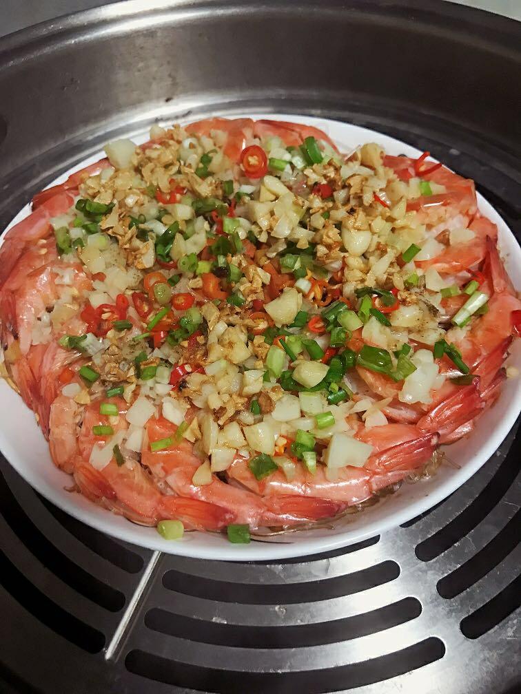 缤纷蒜蓉虾