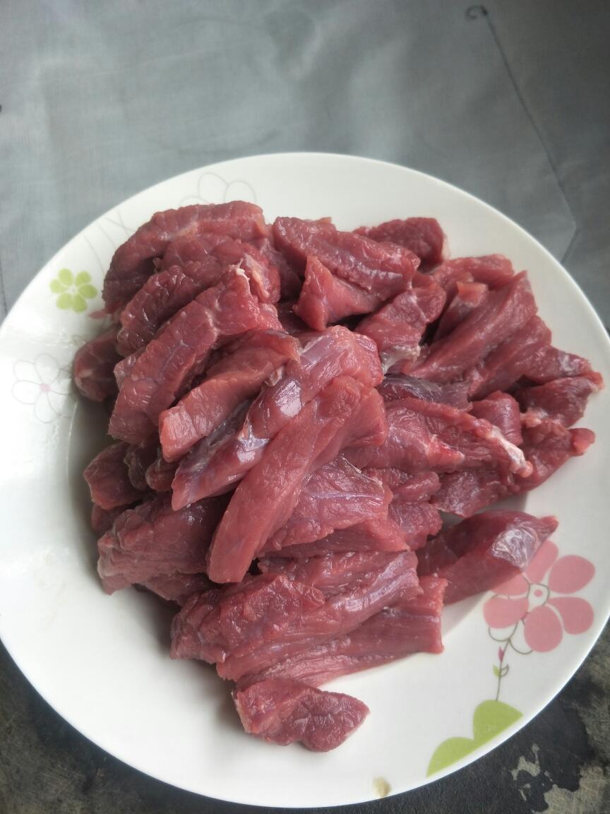 好吃的孜然牛肉干的做法 步骤2