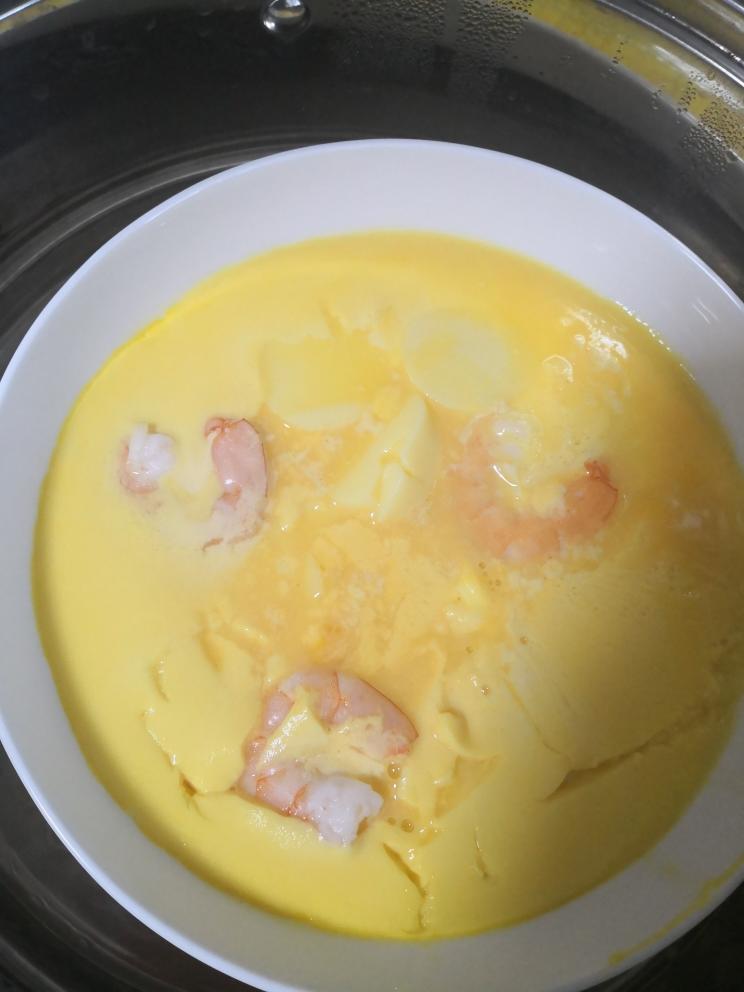 虾仁豆腐蛋羹