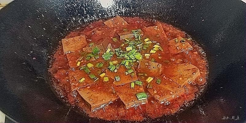 醋熘鸡血