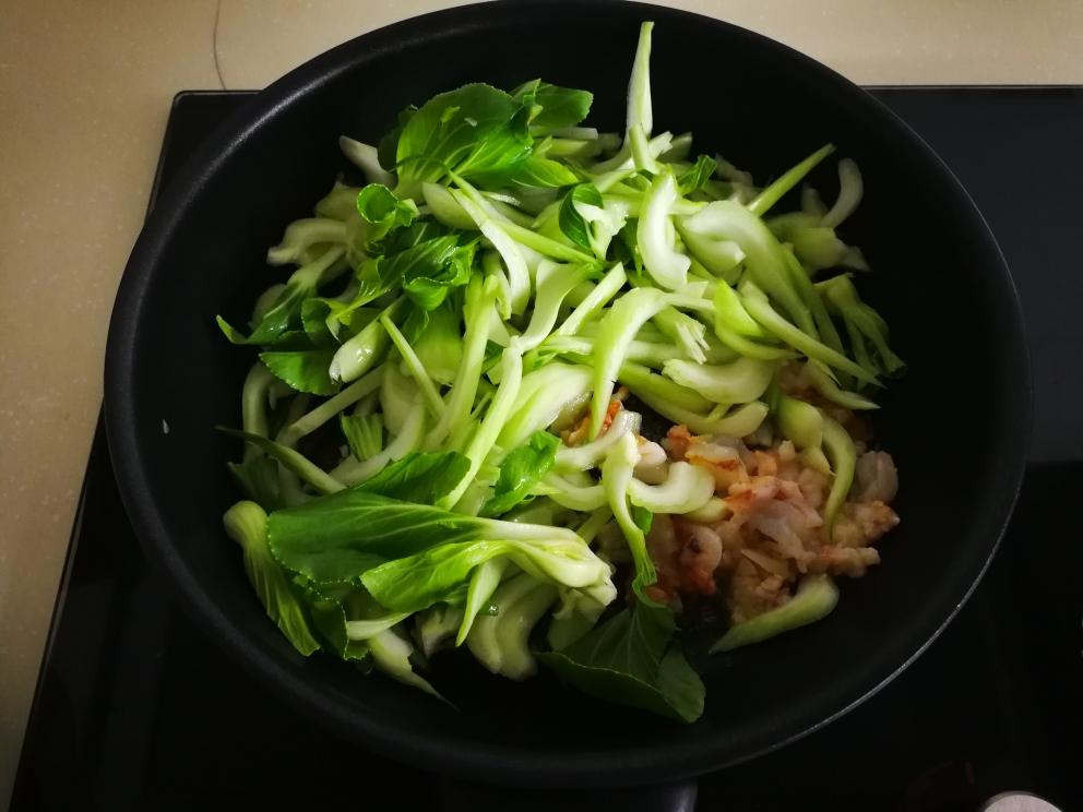虾仁上海青(快手菜)的做法 步骤3