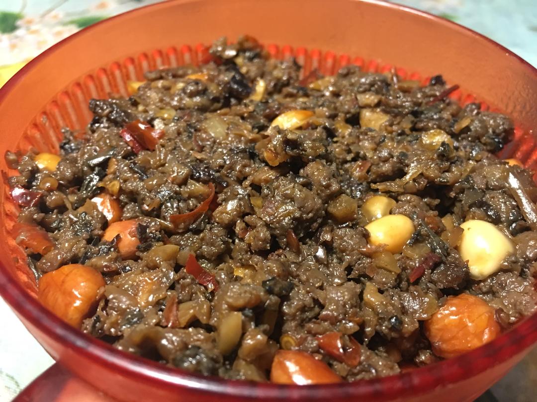 干巴菌牛肉酱