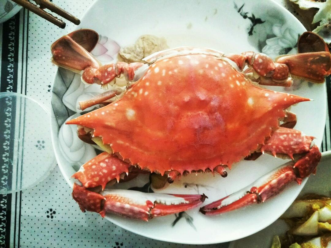 梭子蟹简单的吃法的做法 步骤1