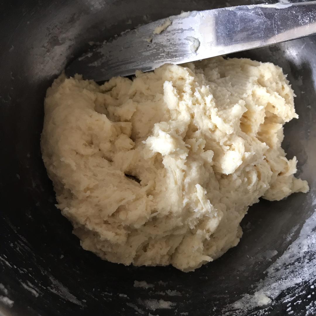 咸蛋黄肉松司康