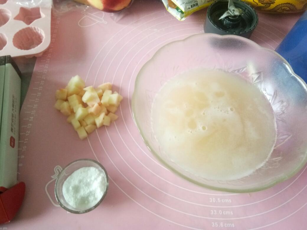 桃花之冻(桃子布丁)@_@的做法 步骤3